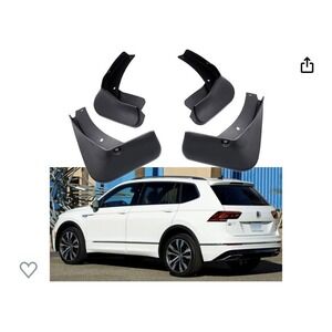 Speed long 4pcs Car mud flap Splash Guards Compatible With VW Tiguan R-Line